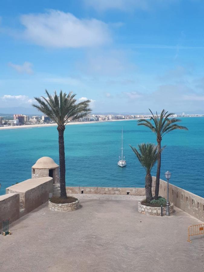 Charmant Appartement Avec Vue Sur Le Chateau De Peñíscola מראה חיצוני תמונה