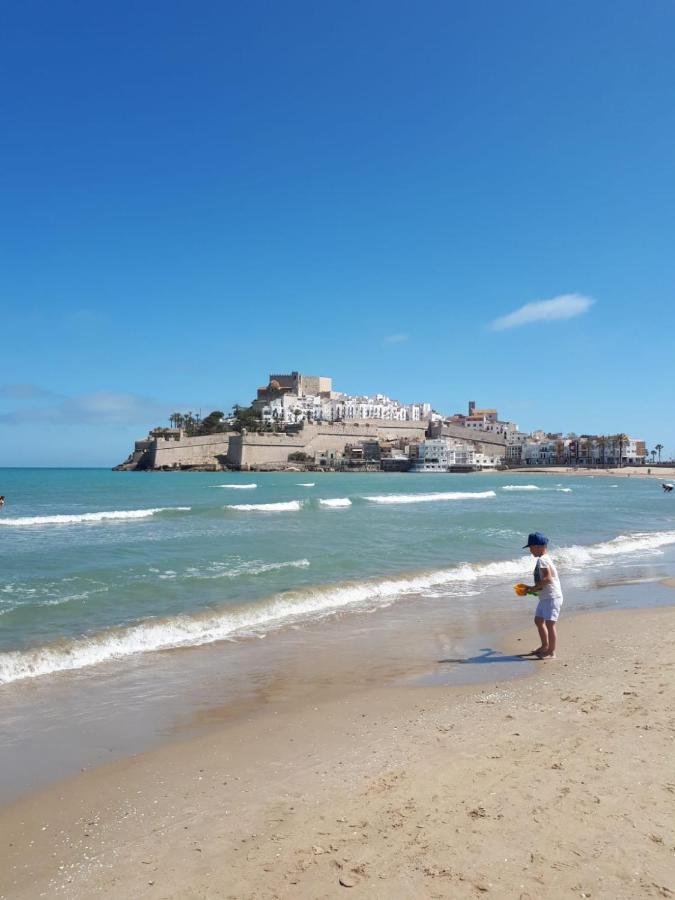 Charmant Appartement Avec Vue Sur Le Chateau De Peñíscola מראה חיצוני תמונה