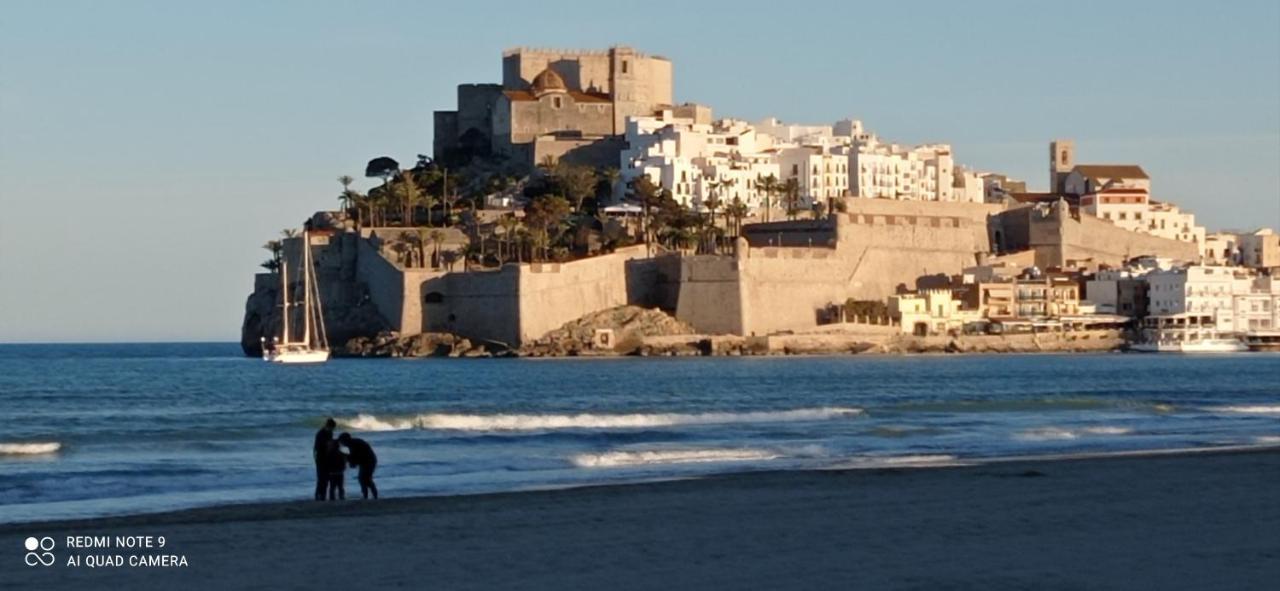 Charmant Appartement Avec Vue Sur Le Chateau De Peñíscola מראה חיצוני תמונה