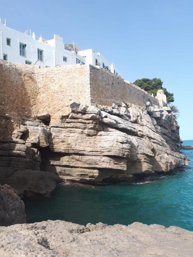 Charmant Appartement Avec Vue Sur Le Chateau De Peñíscola מראה חיצוני תמונה