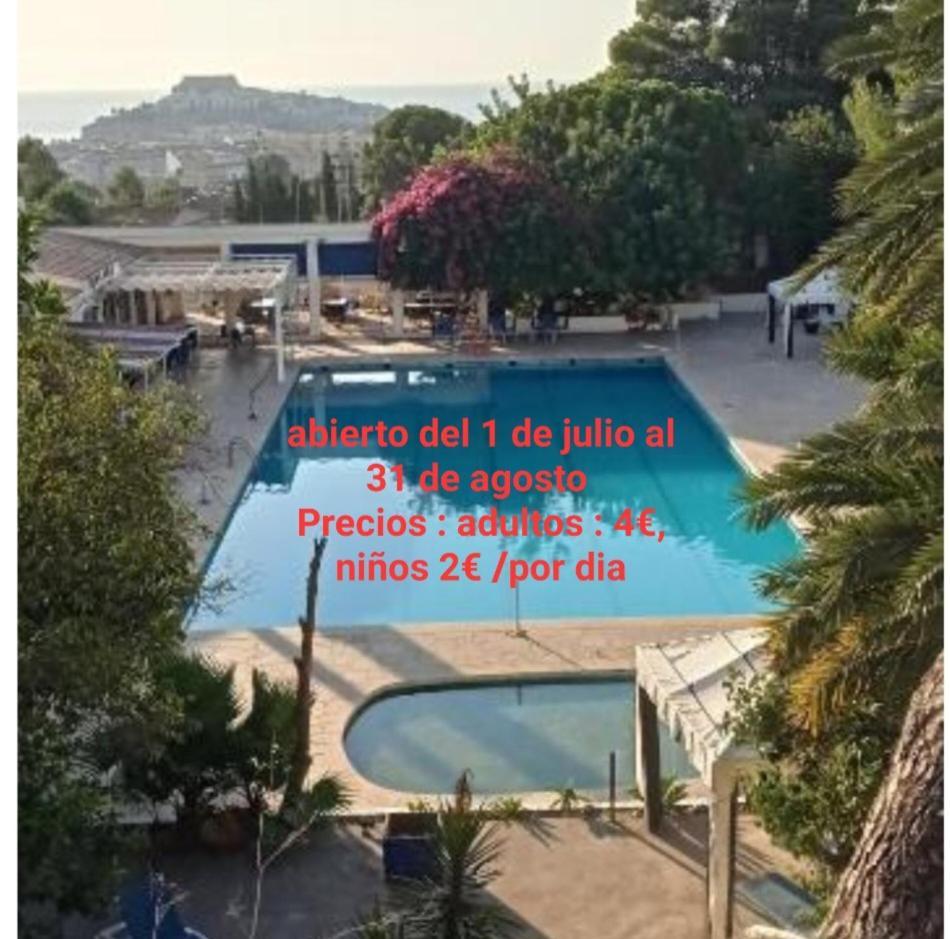 Charmant Appartement Avec Vue Sur Le Chateau De Peñíscola מראה חיצוני תמונה